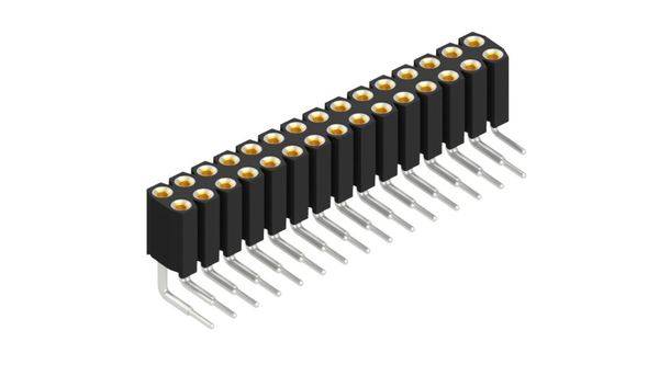 Fischer Elektronik Buchsenleiste (Präzision) Anzahl Reihen: 2 10026852 10St.