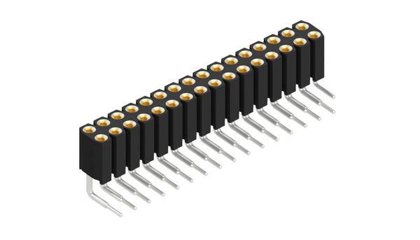 Fischer Elektronik Buchsenleiste (Präzision) Anzahl Reihen: 2 10026853 10St.