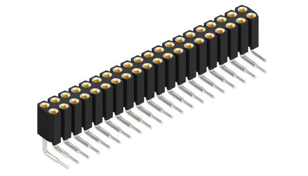 Fischer Elektronik Buchsenleiste (Präzision) Anzahl Reihen: 2 10026857 10St.