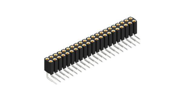 Fischer Elektronik Buchsenleiste (Präzision) Anzahl Reihen: 2 10026858 10St.