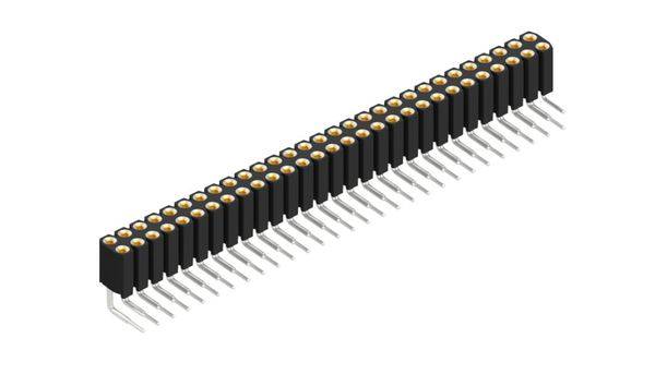 Fischer Elektronik Buchsenleiste (Präzision) Anzahl Reihen: 2 10026866 10St.