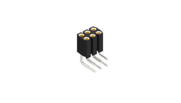 Fischer Elektronik Buchsenleiste (Präzision) Anzahl Reihen: 2 10026838 10St.