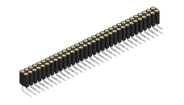 Fischer Elektronik Buchsenleiste (Präzision) Anzahl Reihen: 2 10026868 10St.