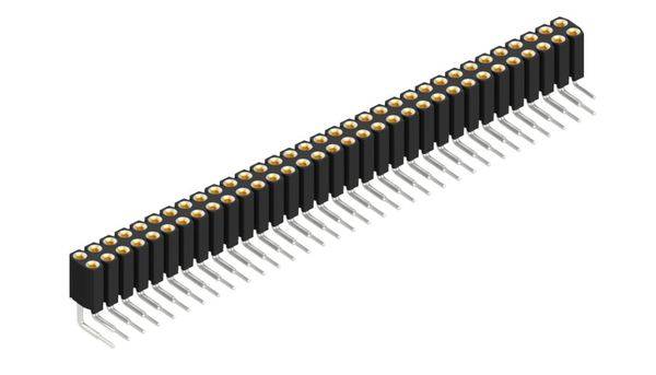 Fischer Elektronik Buchsenleiste (Präzision) Anzahl Reihen: 2 10026869 10St.