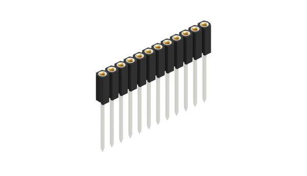 Fischer Elektronik Buchsenleiste (Präzision) Anzahl Reihen: 1 10026885 10St.