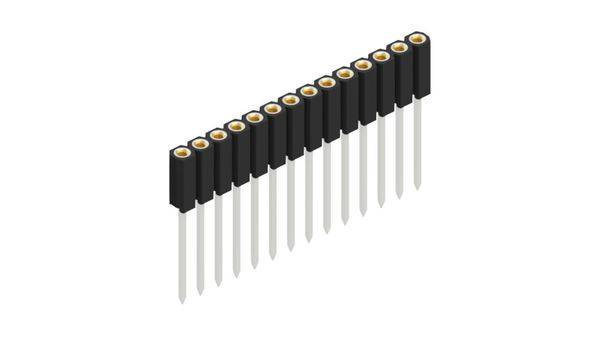 Fischer Elektronik Buchsenleiste (Präzision) Anzahl Reihen: 1 10026887 10St.