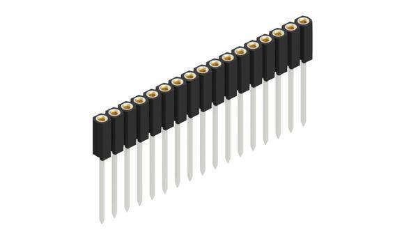 Fischer Elektronik Buchsenleiste (Präzision) Anzahl Reihen: 1 10026890 10St.