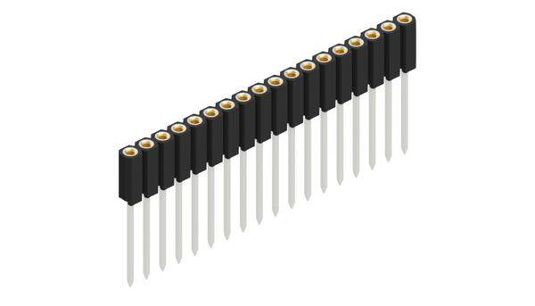 Fischer Elektronik Buchsenleiste (Präzision) Anzahl Reihen: 1 10026891 10St.