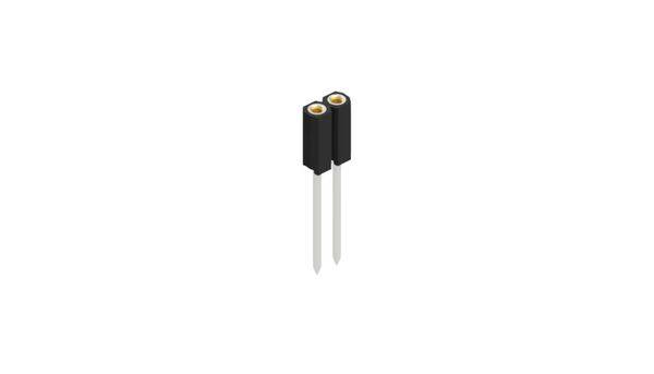 Fischer Elektronik Buchsenleiste (Präzision) Anzahl Reihen: 1 10026875 10St.