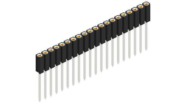 Fischer Elektronik Buchsenleiste (Präzision) Anzahl Reihen: 1 10026893 10St.