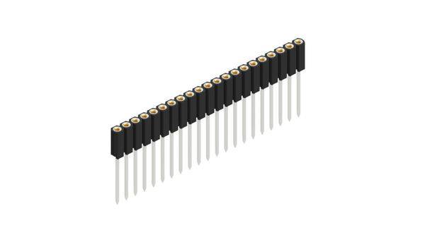 Fischer Elektronik Buchsenleiste (Präzision) Anzahl Reihen: 1 10026894 10St.