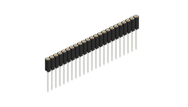 Fischer Elektronik Buchsenleiste (Präzision) Anzahl Reihen: 1 10026896 10St.