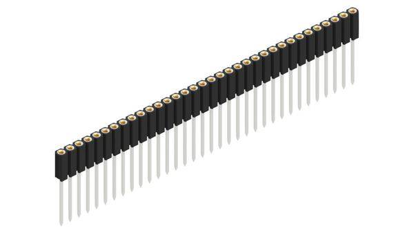 Fischer Elektronik Buchsenleiste (Präzision) Anzahl Reihen: 1 10026907 10St.