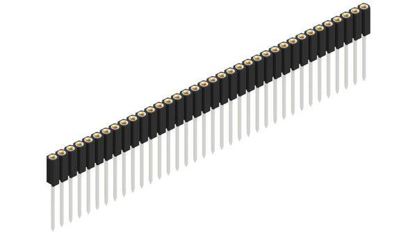 Fischer Elektronik Buchsenleiste (Präzision) Anzahl Reihen: 1 10026909 10St.
