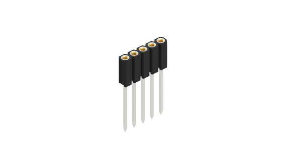 Fischer Elektronik Buchsenleiste (Präzision) Anzahl Reihen: 1 10026878 10St.