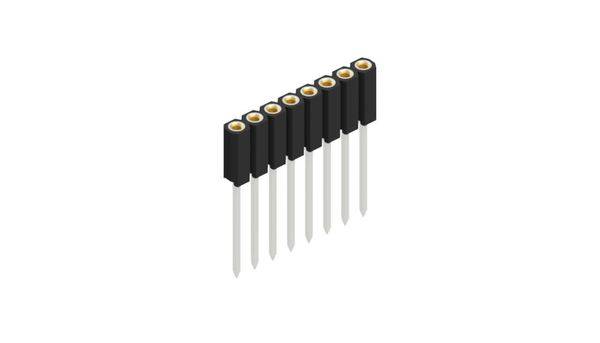Fischer Elektronik Buchsenleiste (Präzision) Anzahl Reihen: 1 10026881 10St.