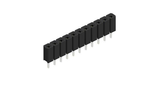 Fischer Elektronik Buchsenleiste (Standard) Anzahl Reihen: 1 10026944 10St.