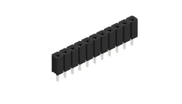 Fischer Elektronik Buchsenleiste (Standard) Anzahl Reihen: 1 10026945 10St.