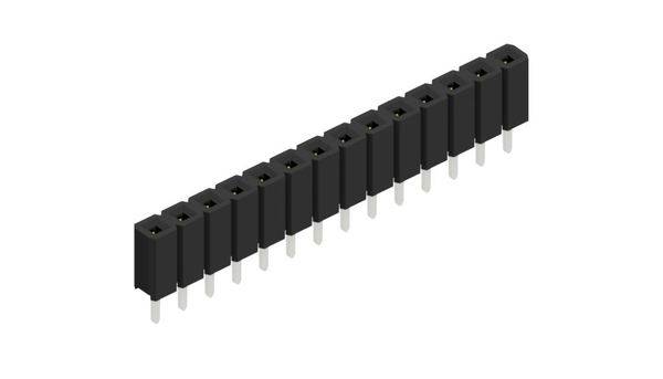 Fischer Elektronik Buchsenleiste (Standard) Anzahl Reihen: 1 10026951 10St.