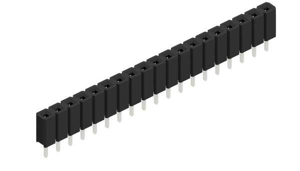 Fischer Elektronik Buchsenleiste (Standard) Anzahl Reihen: 1 10026962 10St.