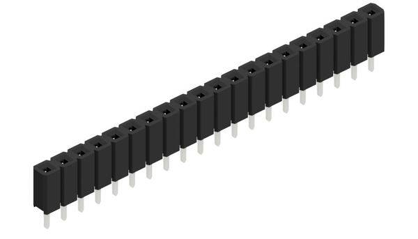 Fischer Elektronik Buchsenleiste (Standard) Anzahl Reihen: 1 10026964 10St.