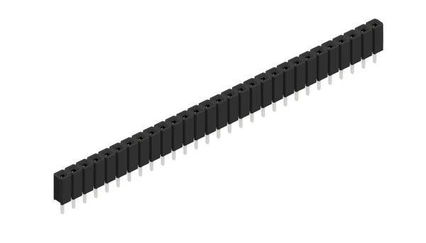 Fischer Elektronik Buchsenleiste (Standard) Anzahl Reihen: 1 10026981 10St.