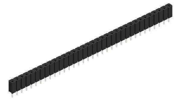 Fischer Elektronik Buchsenleiste (Standard) Anzahl Reihen: 1 10026992 10St.