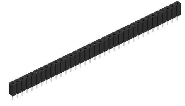Fischer Elektronik Buchsenleiste (Standard) Anzahl Reihen: 1 10026994 10St.