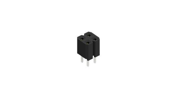 Fischer Elektronik Buchsenleiste (Standard) Anzahl Reihen: 2 10027002 10St.