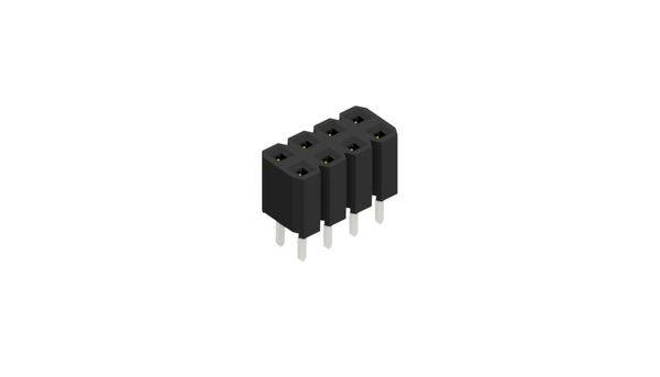 Fischer Elektronik Buchsenleiste (Standard) Anzahl Reihen: 2 10027007 10St.