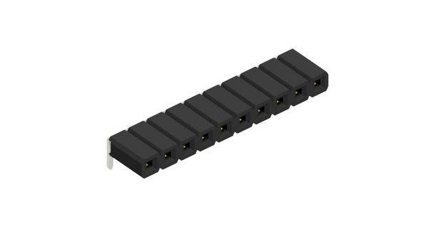 Fischer Elektronik Buchsenleiste (Standard) Anzahl Reihen: 1 10027079 10St.