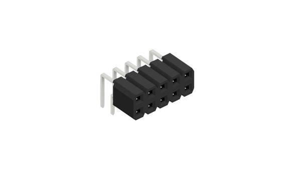 Fischer Elektronik Buchsenleiste (Standard) Anzahl Reihen: 2 10130690 10St.
