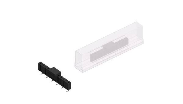 Fischer Elektronik Buchsenleiste (Standard) Anzahl Reihen: 1 10139240 10St.