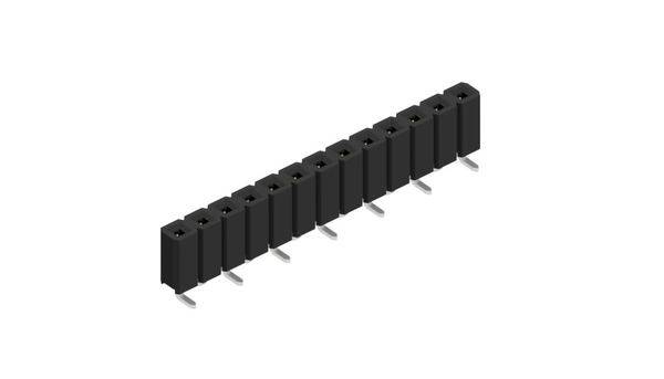Fischer Elektronik Buchsenleiste (Standard) Anzahl Reihen: 1 10027094 10St.