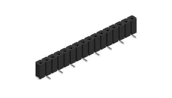 Fischer Elektronik Buchsenleiste (Standard) Anzahl Reihen: 1 10027096 10St.