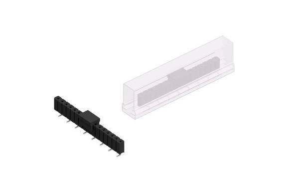 Fischer Elektronik Buchsenleiste (Standard) Anzahl Reihen: 1 BLLP5SMD16ZBSM 10St.