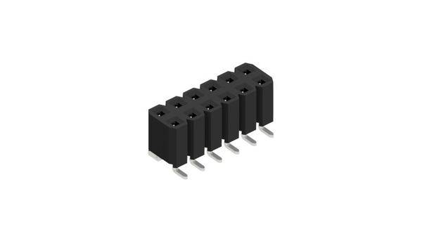 Fischer Elektronik Buchsenleiste (Standard) Anzahl Reihen: 2 10027108 10St.