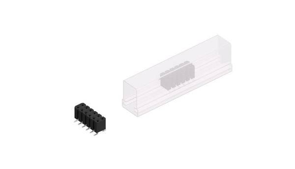 Fischer Elektronik Buchsenleiste (Standard) Anzahl Reihen: 2 BLLP6SMD12ZSM 10St.