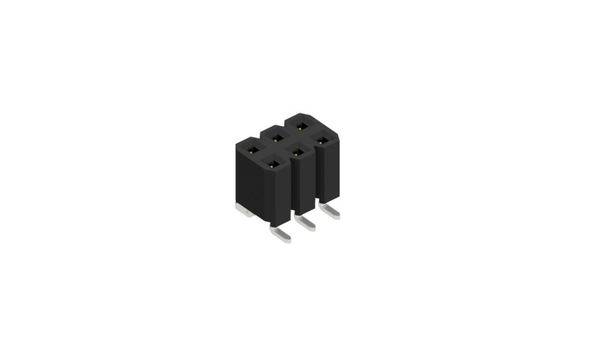 Fischer Elektronik Buchsenleiste (Standard) Anzahl Reihen: 2 10027101 10St.