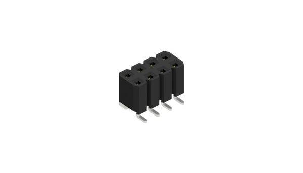 Fischer Elektronik Buchsenleiste (Standard) Anzahl Reihen: 2 10027103 10St.
