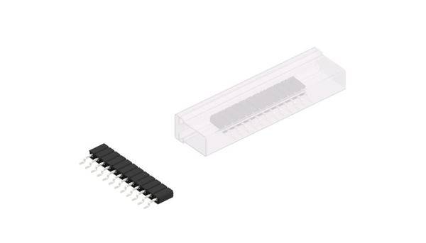 Fischer Elektronik Buchsenleiste (Standard) Anzahl Reihen: 1 BLLP7SMD12ZSM 10St.