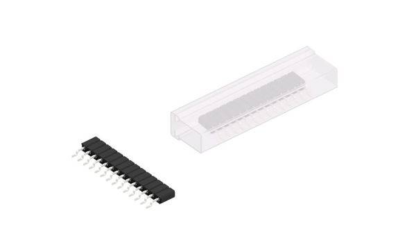 Fischer Elektronik Buchsenleiste (Standard) Anzahl Reihen: 1 BLLP7SMD14ZSM 10St.