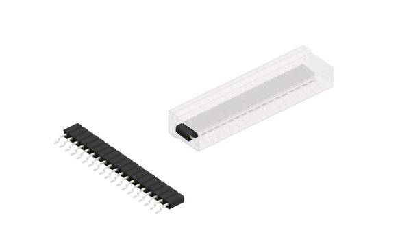 Fischer Elektronik Buchsenleiste (Standard) Anzahl Reihen: 1 BLLP7SMD19SSM 10St.