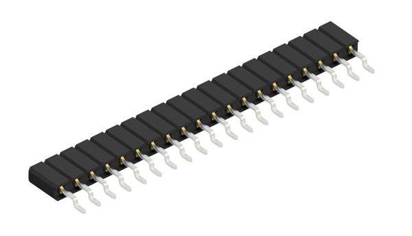 Fischer Elektronik Buchsenleiste (Standard) Anzahl Reihen: 1 10134681 10St.