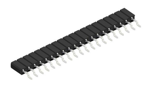 Fischer Elektronik Buchsenleiste (Standard) Anzahl Reihen: 1 10134680 10St.