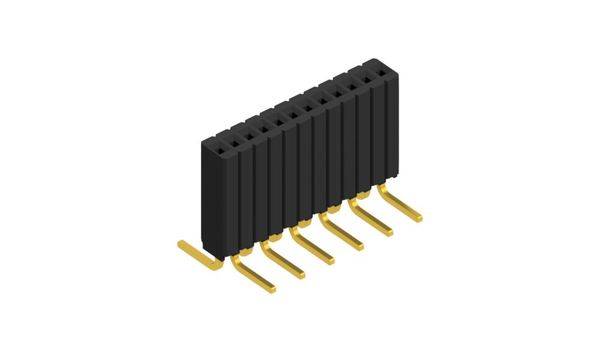 Fischer Elektronik Buchsenleiste (Standard) Anzahl Reihen: 1 10027144 10St.