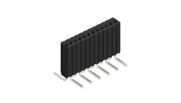 Fischer Elektronik Buchsenleiste (Standard) Anzahl Reihen: 1 10027145 10St.