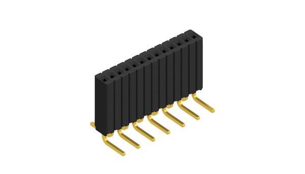 Fischer Elektronik Buchsenleiste (Standard) Anzahl Reihen: 1 10027146 10St.