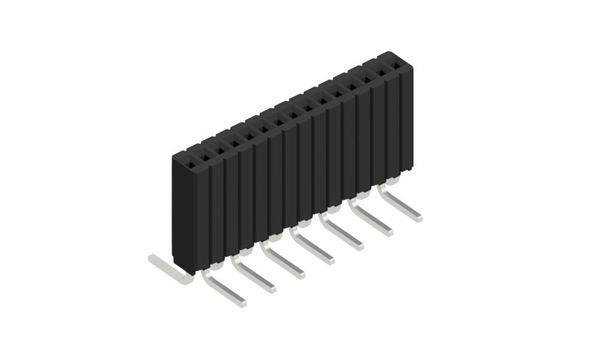 Fischer Elektronik Buchsenleiste (Standard) Anzahl Reihen: 1 10027151 10St.