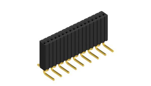 Fischer Elektronik Buchsenleiste (Standard) Anzahl Reihen: 1 10027154 10St.